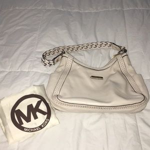 Michael Kors cream shoulder bag